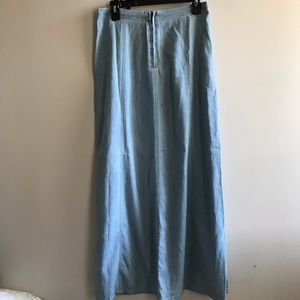 BCBGMaxAzria Skirts - NWT Floor length chambray skirt BCBGMaxAzria Skirts - NWT Floor length chambray skirt